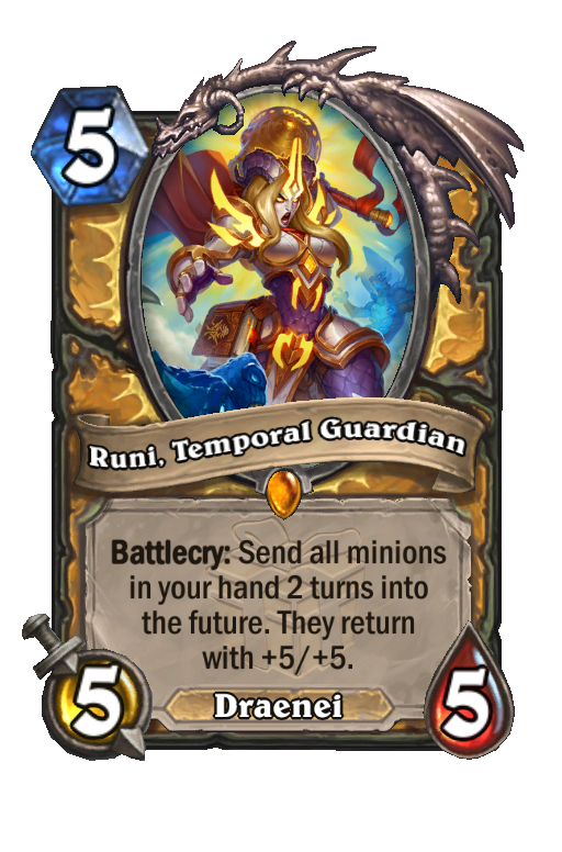 Runi, Temporal Guardian Hearthstone kártya