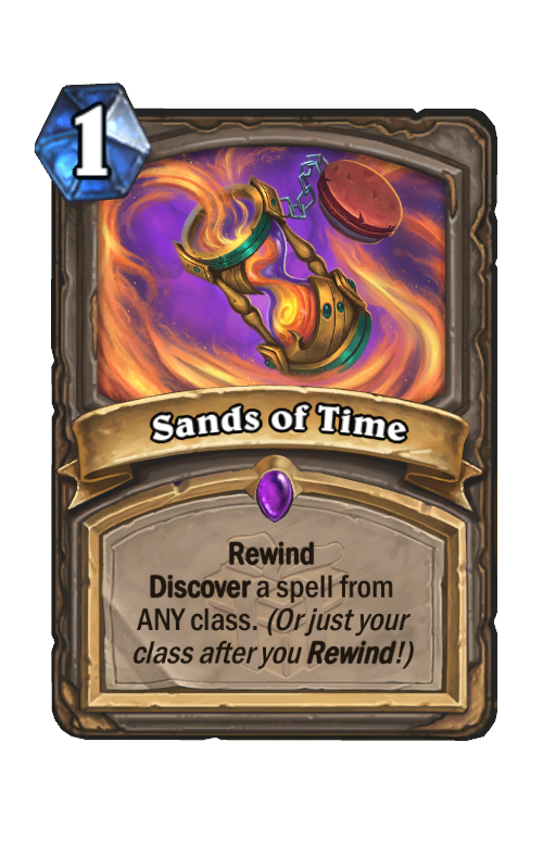 Sands of Time Hearthstone kártya