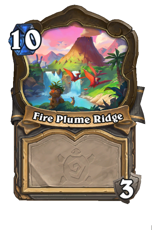 Fire Plume Ridge Hearthstone kártya