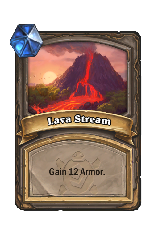 Lava Stream Hearthstone kártya