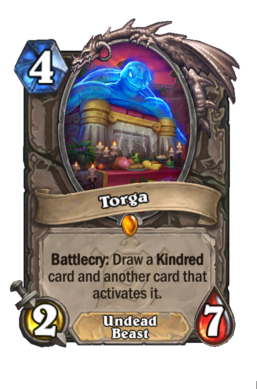 Torga Hearthstone kártya