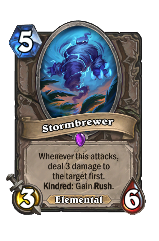 Stormbrewer Hearthstone kártya