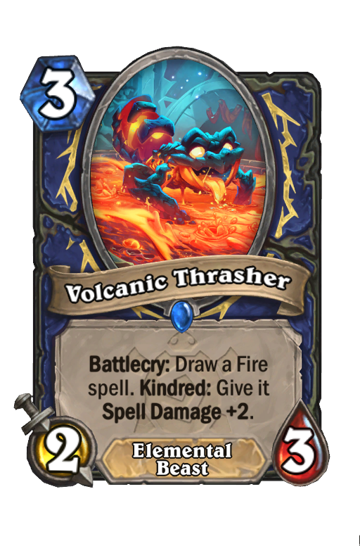 Volcanic Thrasher Hearthstone kártya