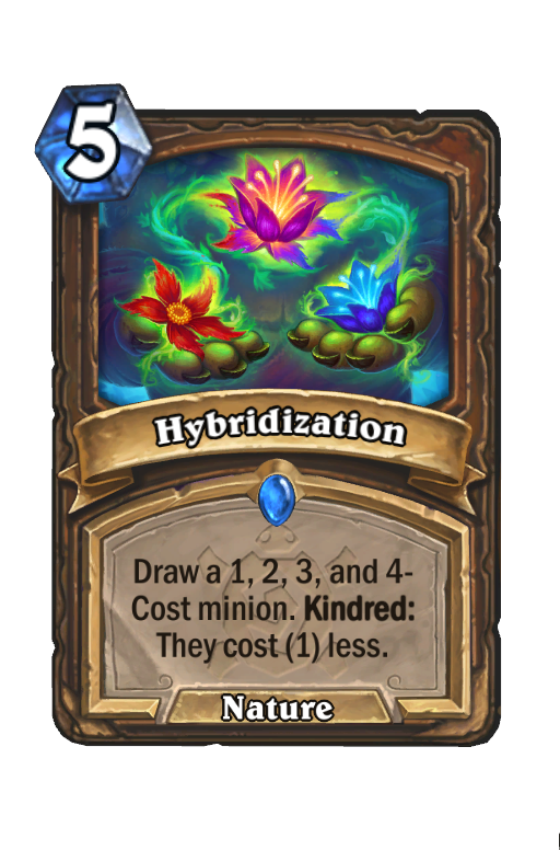 Hybridization Hearthstone kártya
