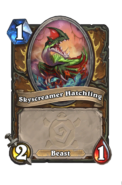 Skyscreamer Hatchling Hearthstone kártya