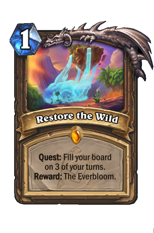 Restore the Wild Hearthstone kártya