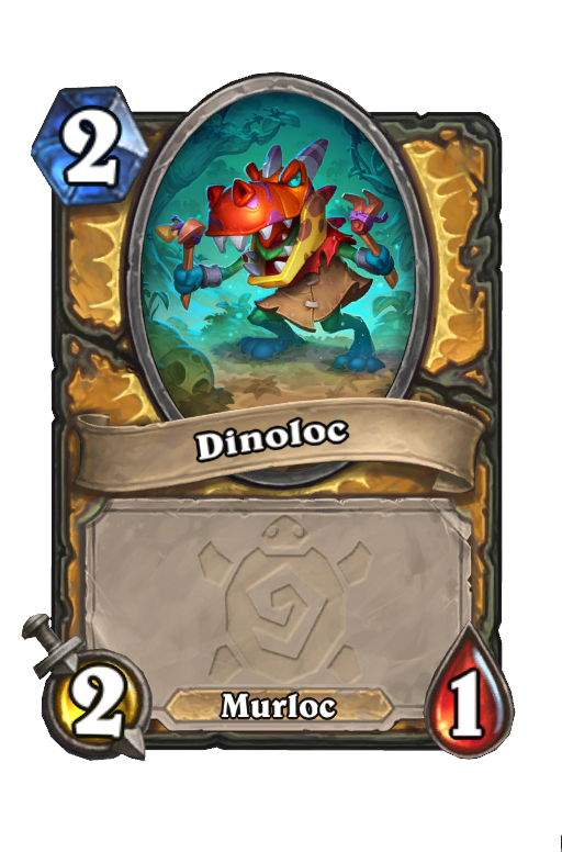 Dinoloc Hearthstone kártya