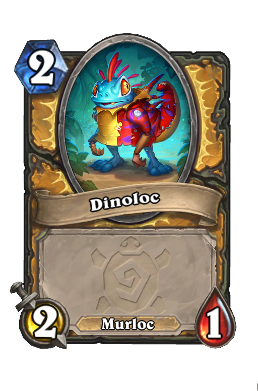 Dinoloc Hearthstone kártya