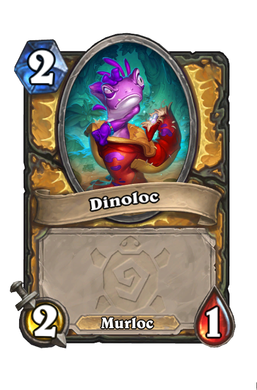Dinoloc Hearthstone kártya
