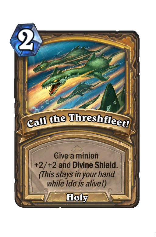 Call the Threshfleet! Hearthstone kártya
