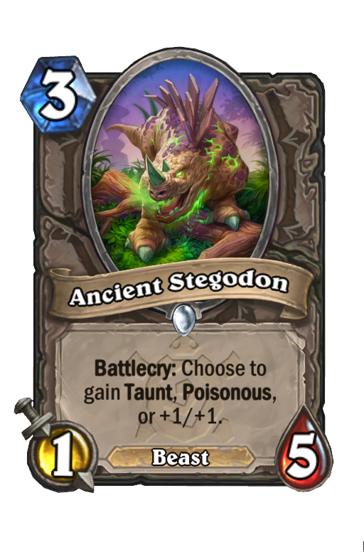 Ancient Stegodon Hearthstone kártya