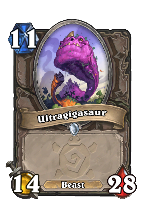 Ultragigasaur Hearthstone kártya