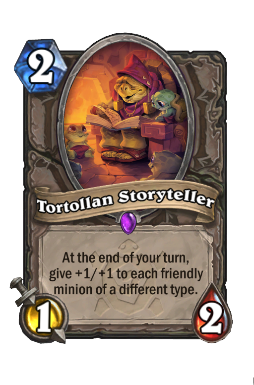 Tortollan Storyteller Hearthstone kártya