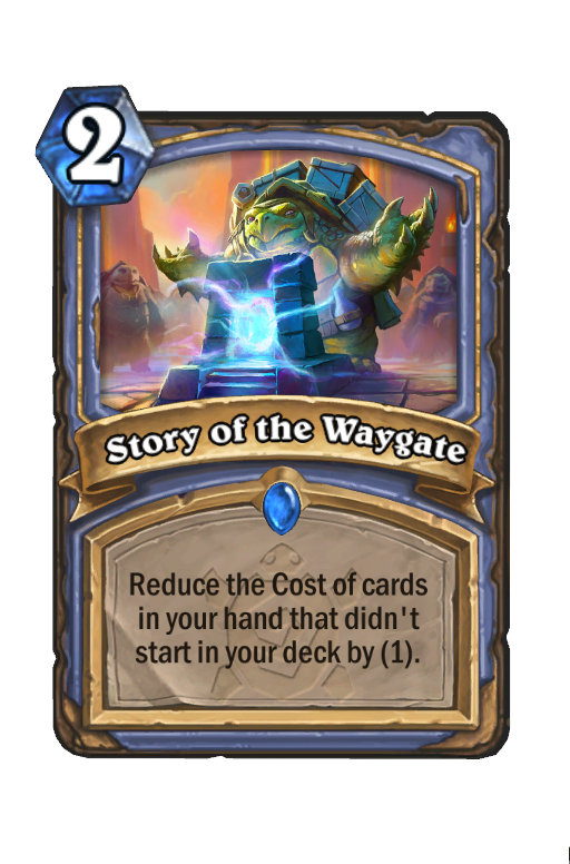 Story of the Waygate Hearthstone kártya