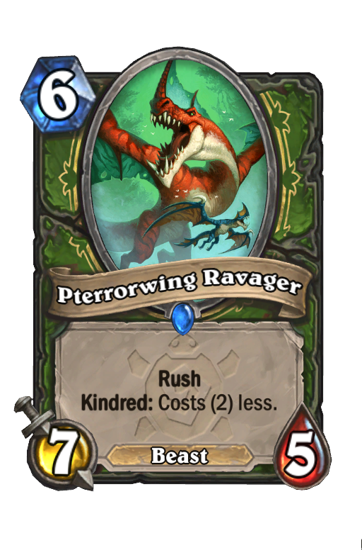 Pterrorwing Ravager Hearthstone kártya