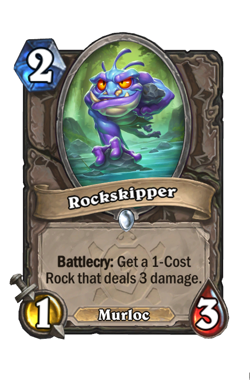 Rockskipper Hearthstone kártya