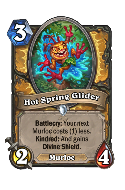 Hot Spring Glider Hearthstone kártya