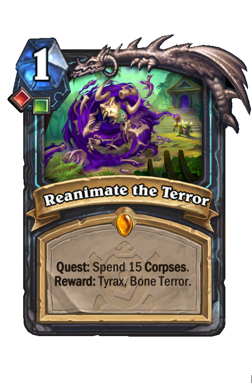 Reanimate the Terror Hearthstone kártya