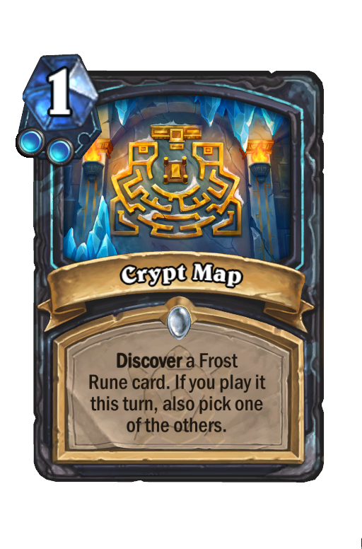 Crypt Map Hearthstone kártya