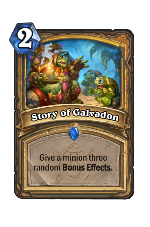 Story of Galvadon Hearthstone kártya