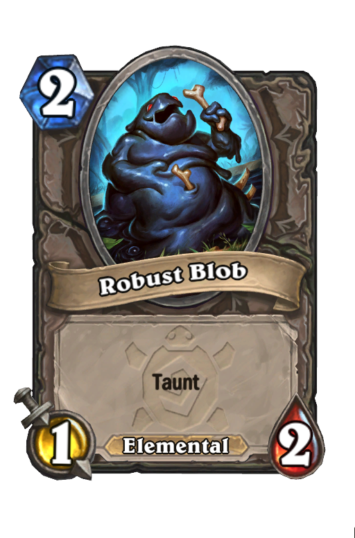 Robust Blob Hearthstone kártya