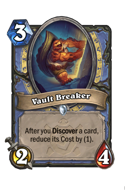 Vault Breaker Hearthstone kártya