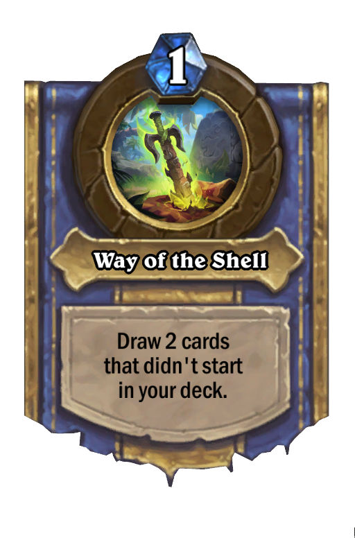 Way of the Shell Hearthstone kártya