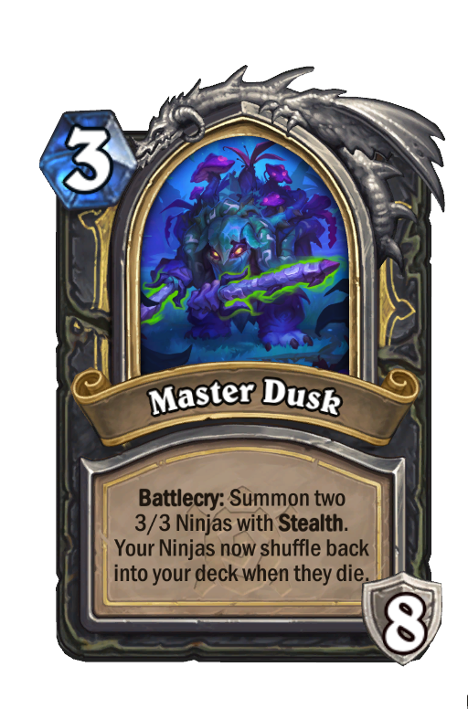 Master Dusk Hearthstone kártya