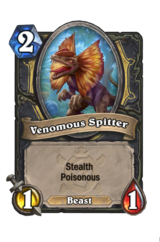 Venomous Spitter Hearthstone kártya