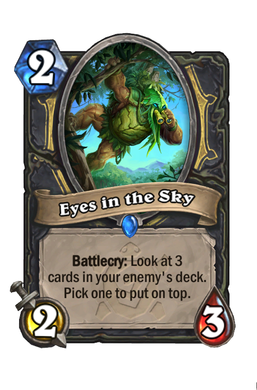 Eyes in the Sky Hearthstone kártya