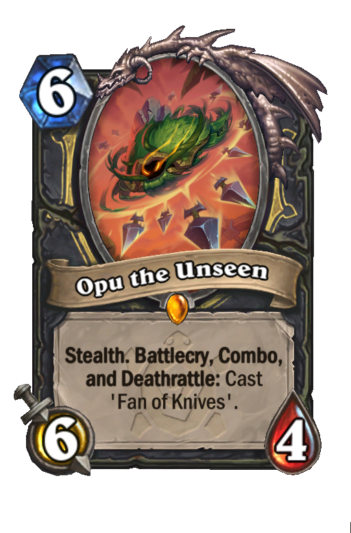 Opu the Unseen Hearthstone kártya