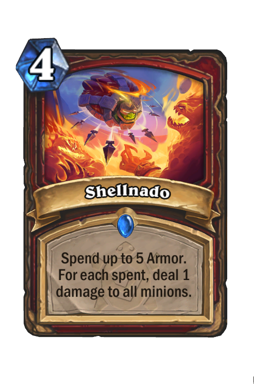 Shellnado Hearthstone kártya