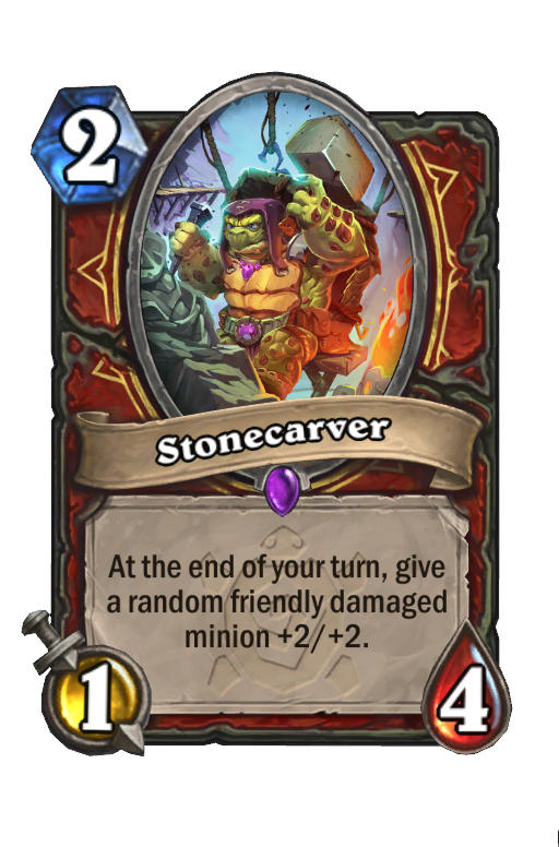 Stonecarver Hearthstone kártya