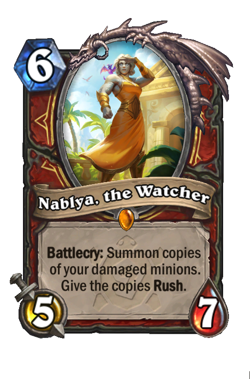 Nablya, the Watcher Hearthstone kártya