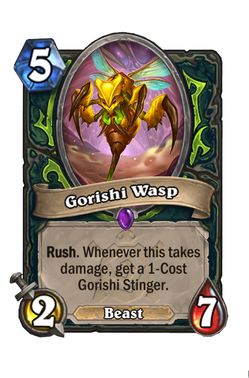 Gorishi Wasp Hearthstone kártya