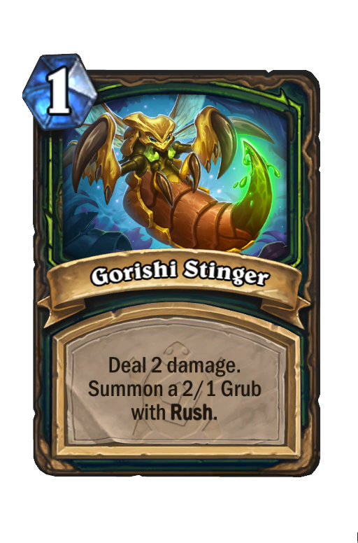 Gorishi Stinger Hearthstone kártya