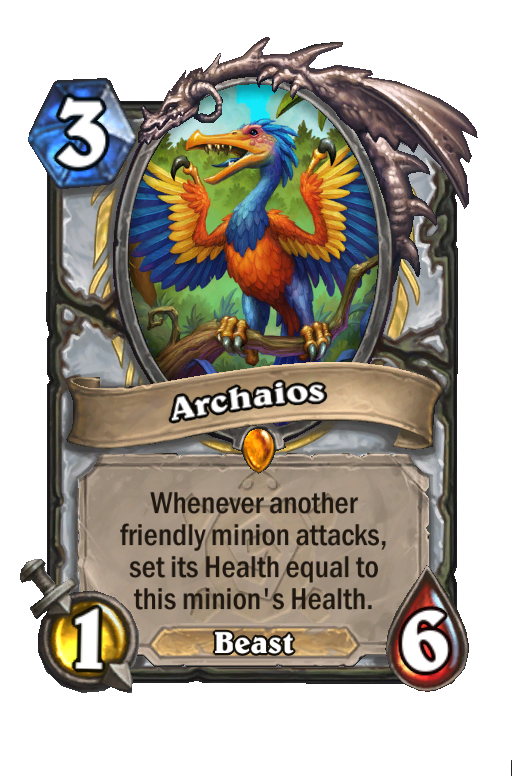 Archaios Hearthstone kártya