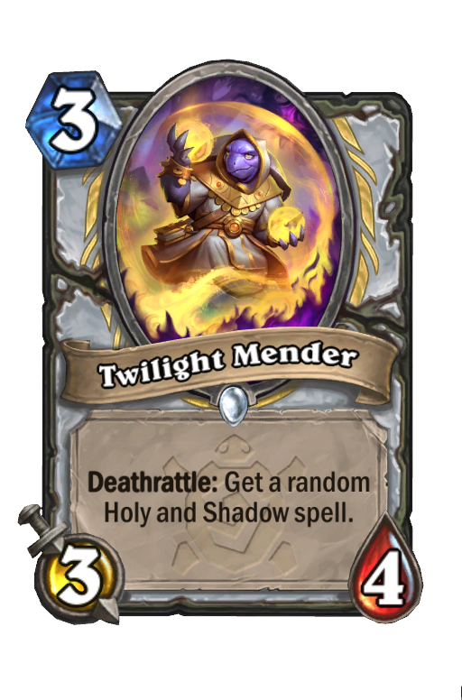 Twilight Mender Hearthstone kártya
