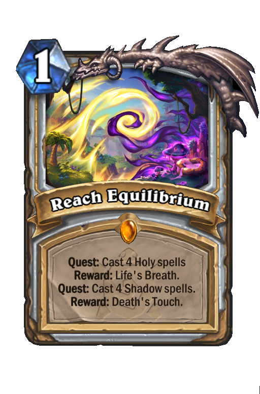 Reach Equilibrium Hearthstone kártya