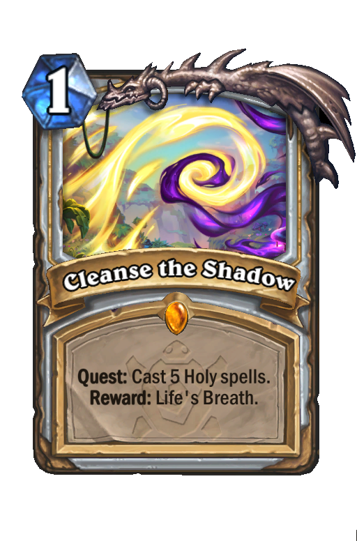 Cleanse the Shadow Hearthstone kártya