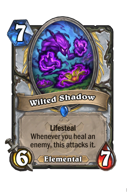 Wilted Shadow Hearthstone kártya