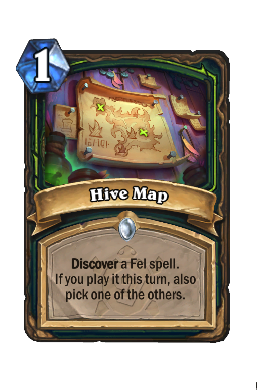Hive Map Hearthstone kártya