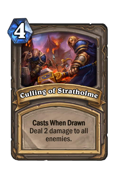 Culling of Stratholme Hearthstone kártya