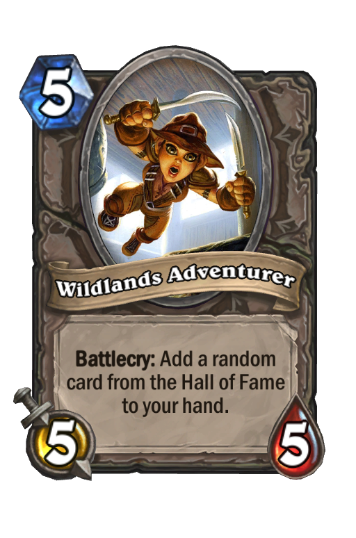Wildlands Adventurer Hearthstone kártya