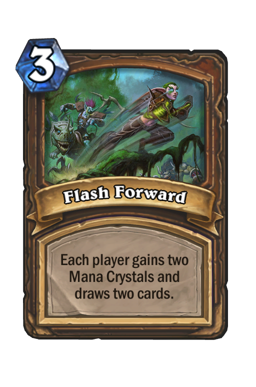 Flash Forward Hearthstone kártya