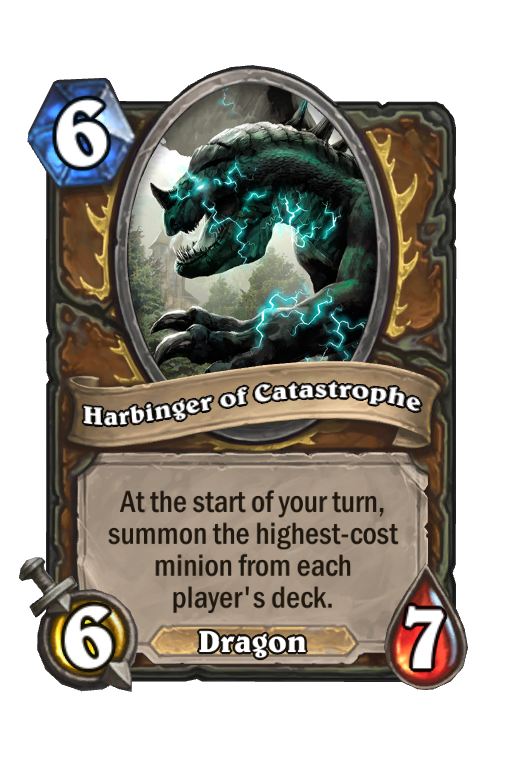 Harbinger of Catastrophe Hearthstone kártya