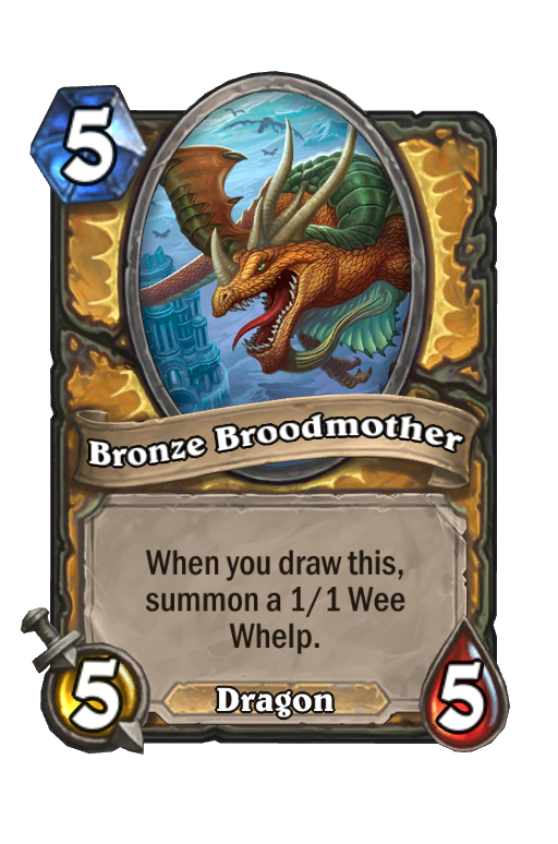 Bronze Broodmother Hearthstone kártya