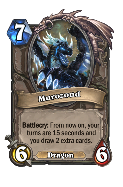 Murozond Hearthstone kártya
