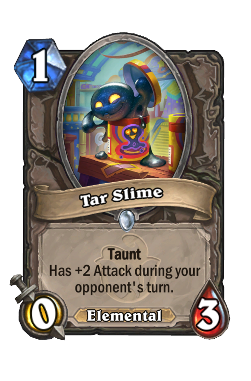 Tar Slime Hearthstone kártya