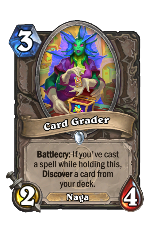 Card Grader Hearthstone kártya